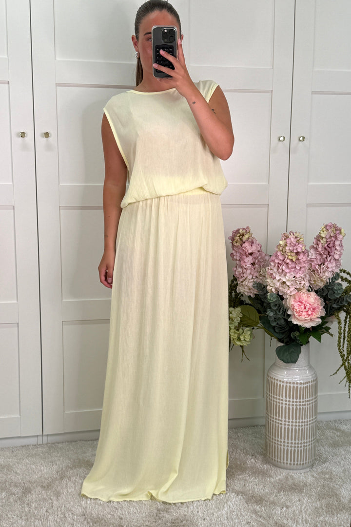 A-bee - Ava Skirt - Light Yellow Nederdele