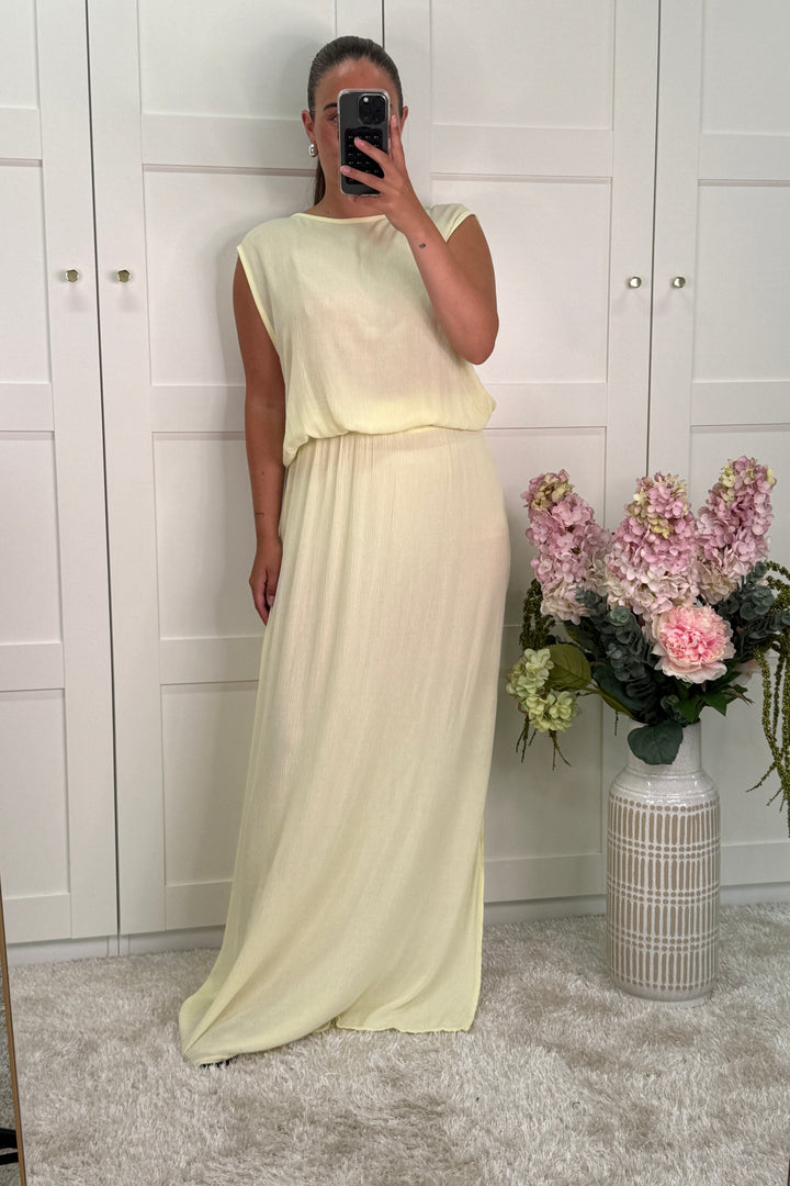 A-bee - Ava Skirt - Light Yellow Nederdele