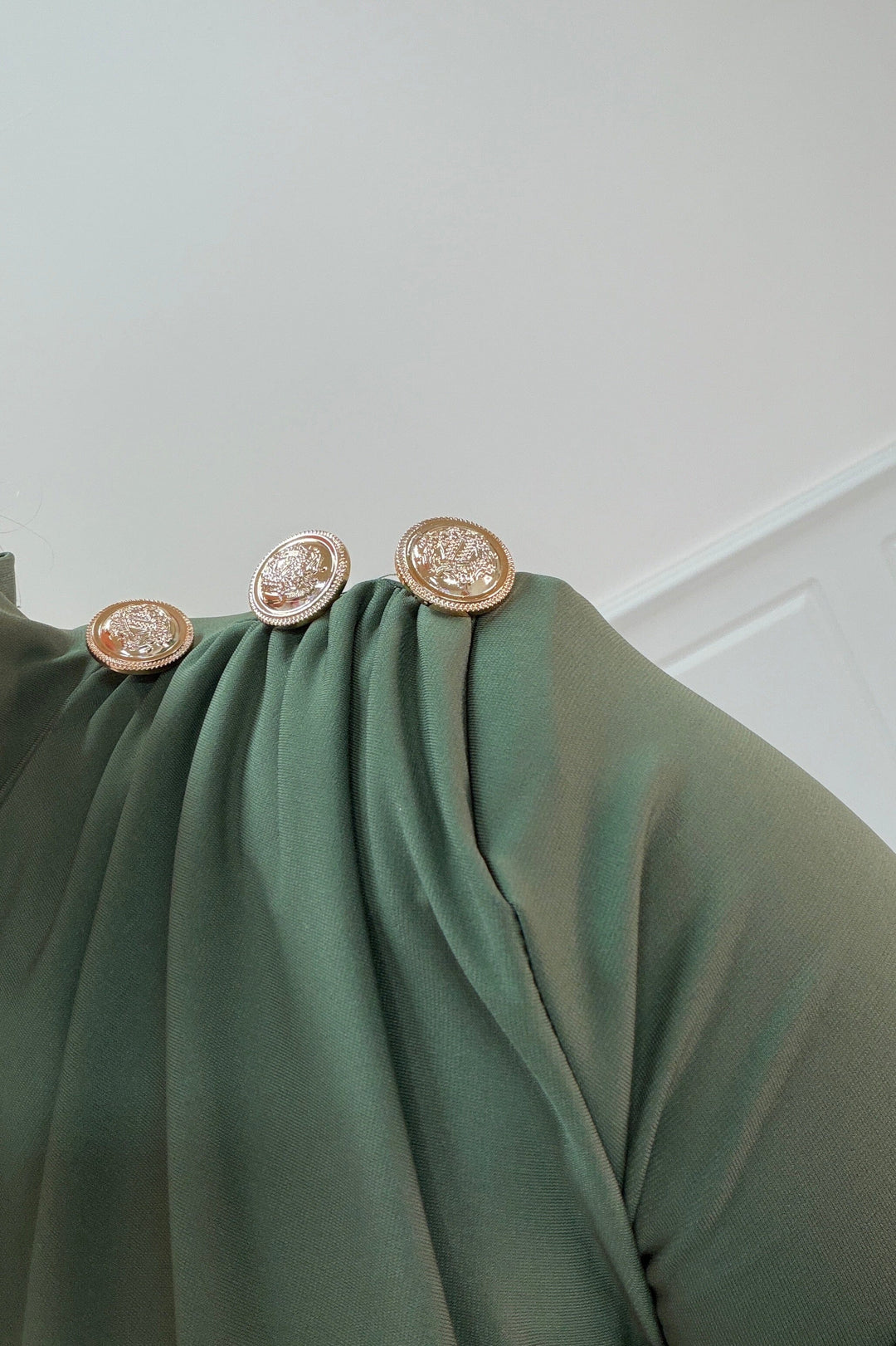 A-bee - Blanca Dress - Khaki Kjoler