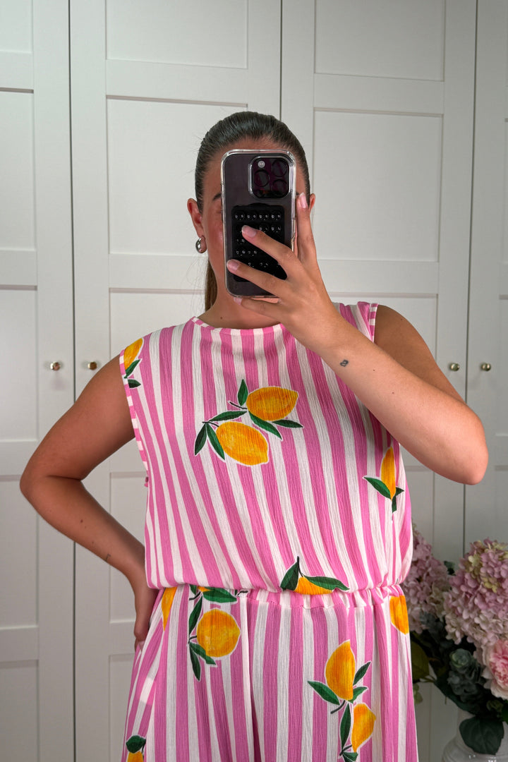 A-bee - Blanka Top - Pink Nederdele