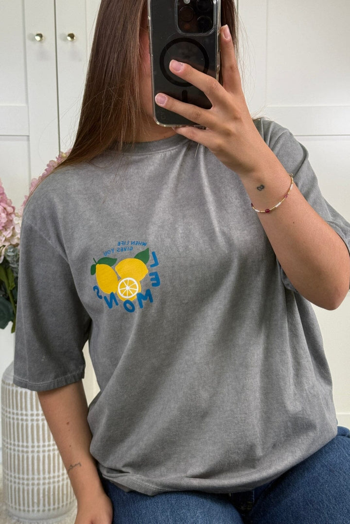 A-bee - Capucine T-shirt - Gray