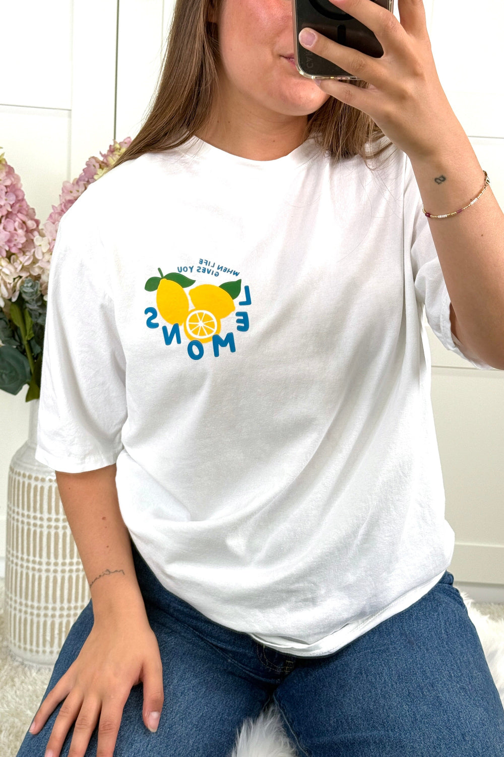 A-bee - Capucine T-shirt - White T-shirts