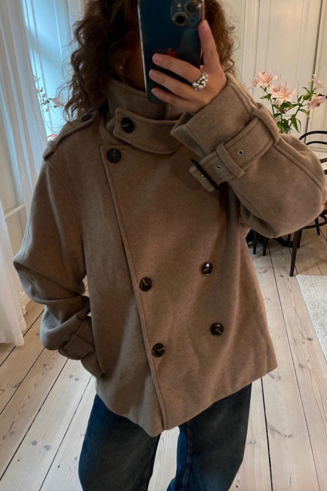 A-bee - Elisa Jacket - Camel Jakker