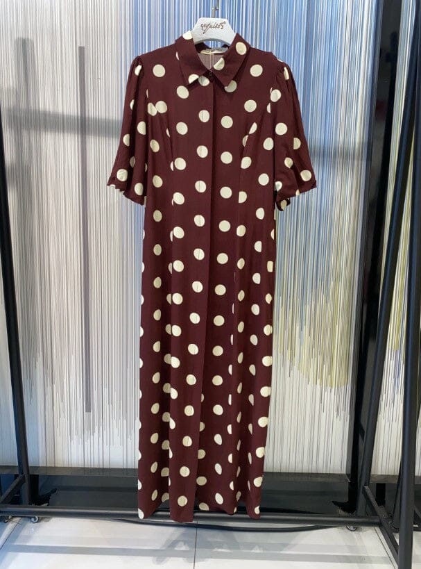 A-bee - Ivy Dress - Chocolate Kjoler