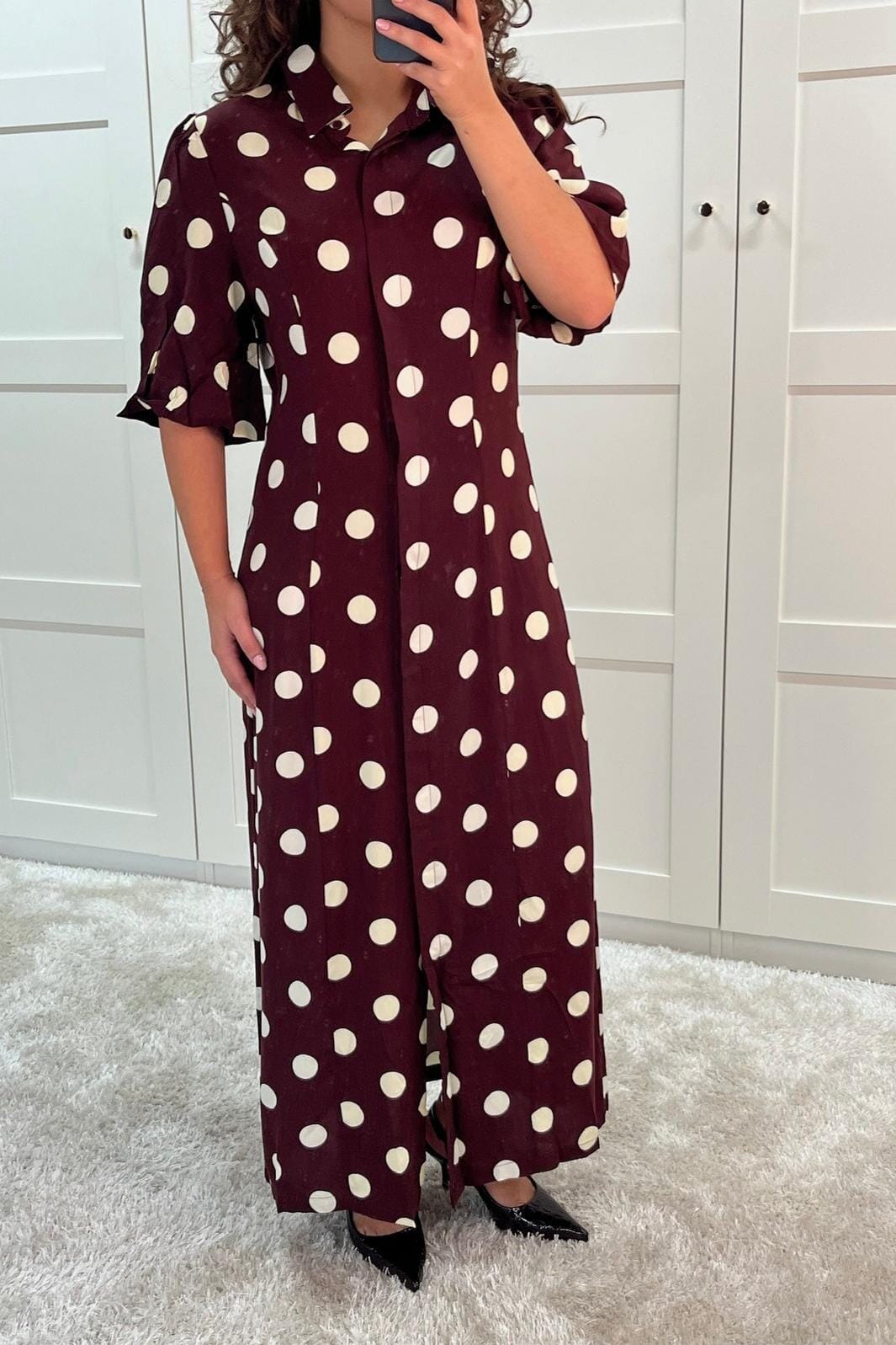 A-bee - Ivy Dress - Chocolate Kjoler