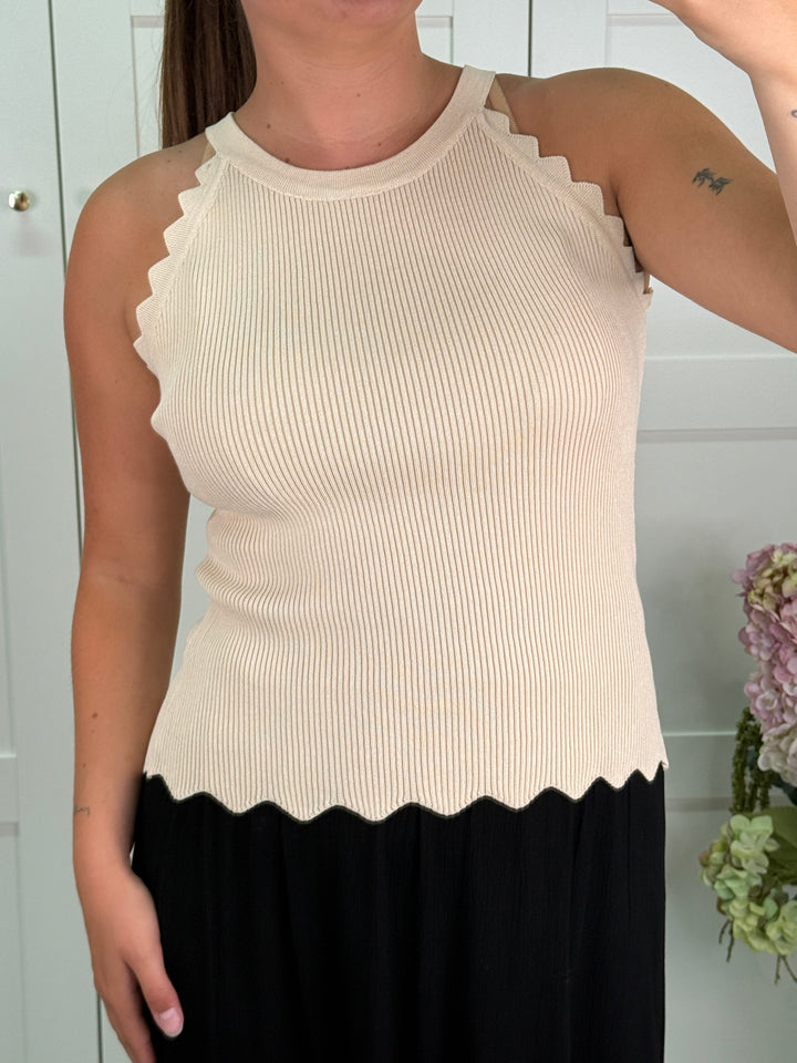 A-bee - Manon Top - Beige Nederdele