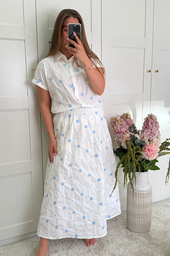 A-bee - Mariella Skjorte - White Skjorter