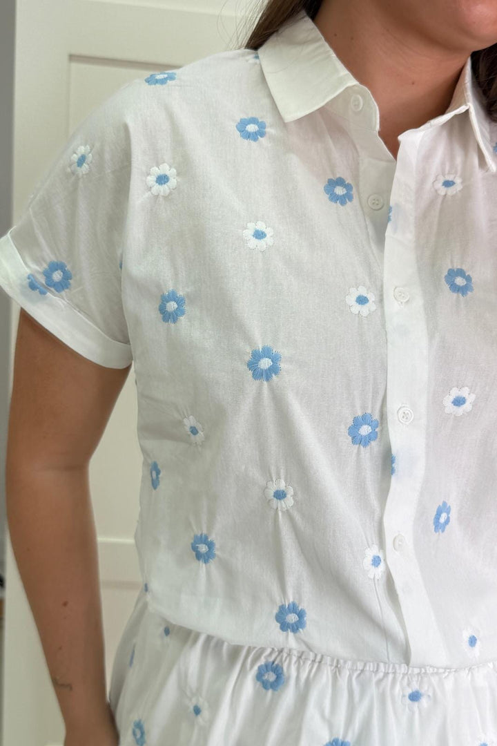 A-bee - Mariella Skjorte - White Skjorter