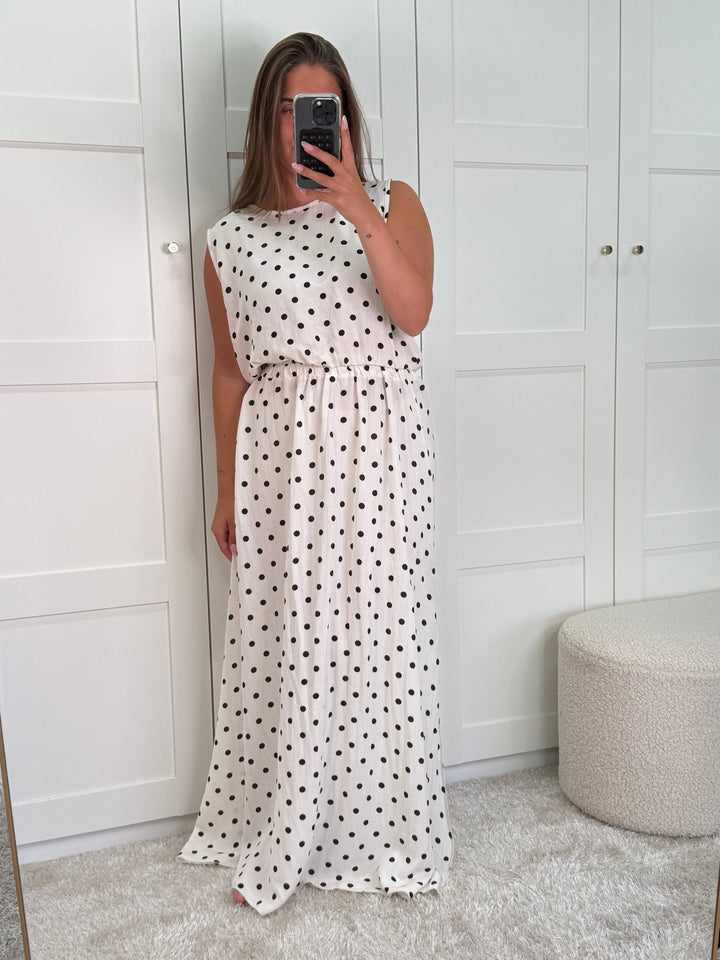 A-bee - Martina Skirt - Black Dot Nederdele