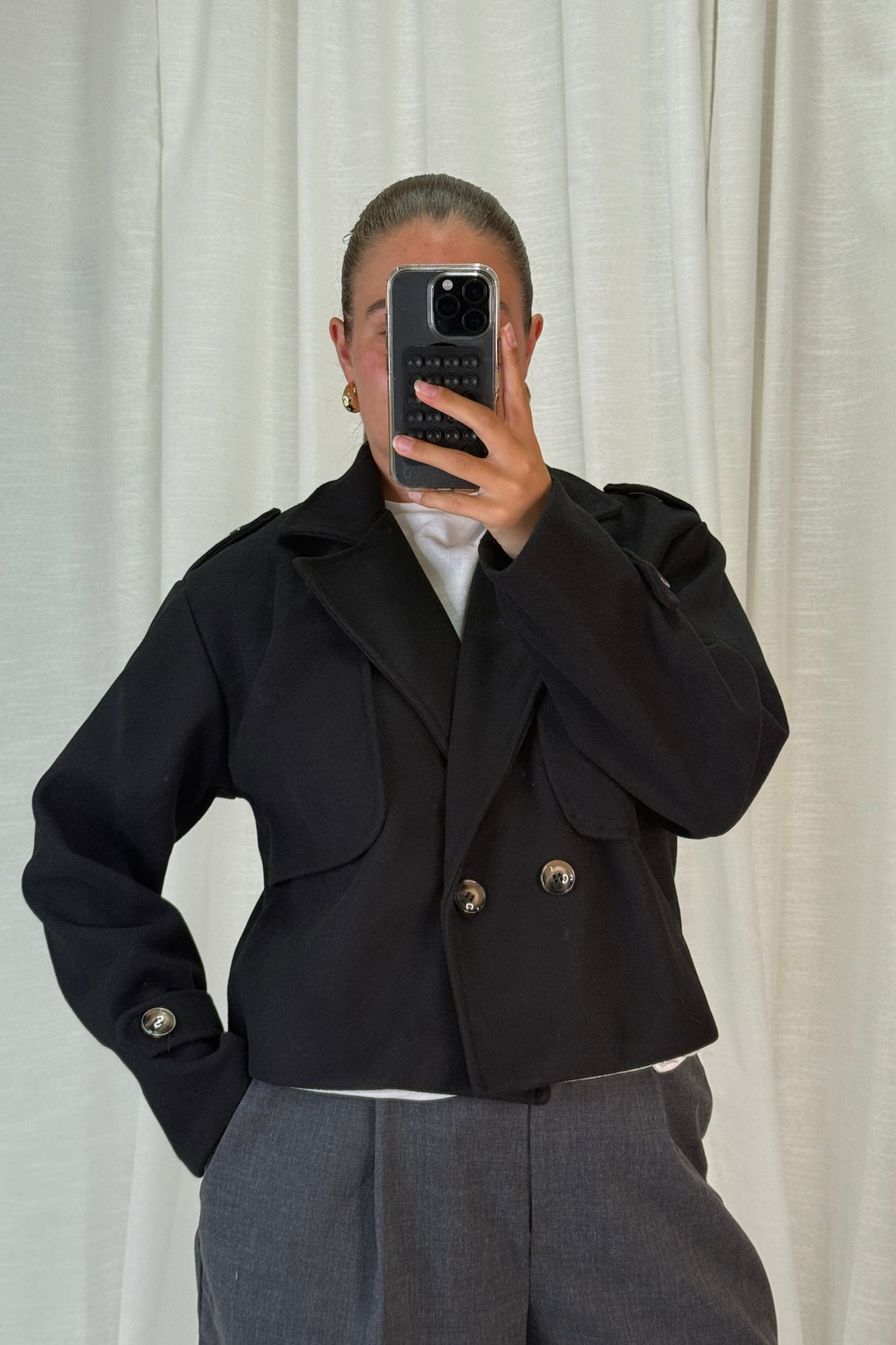 A-bee - Naomi Jacket - Black Jakker