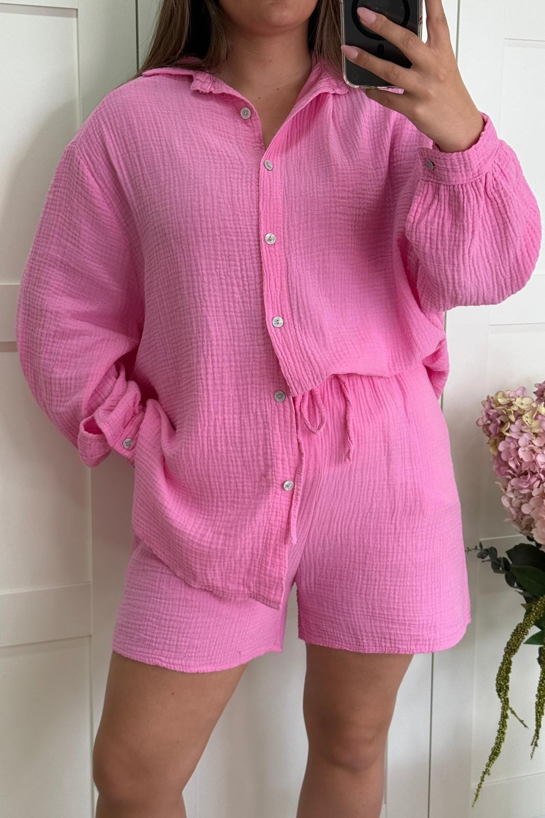 A-bee - Nelly Shorts - Pink Shorts