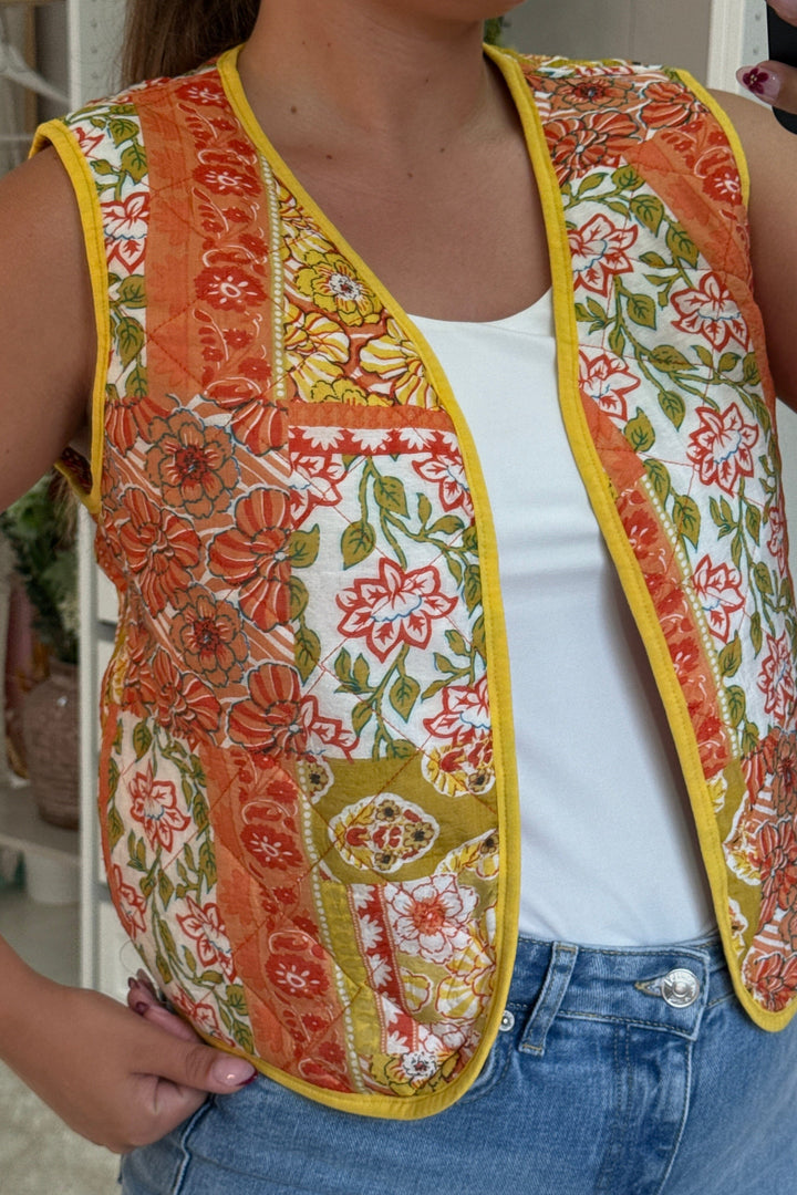 A-bee - Ophelie Vest - Yellow Veste