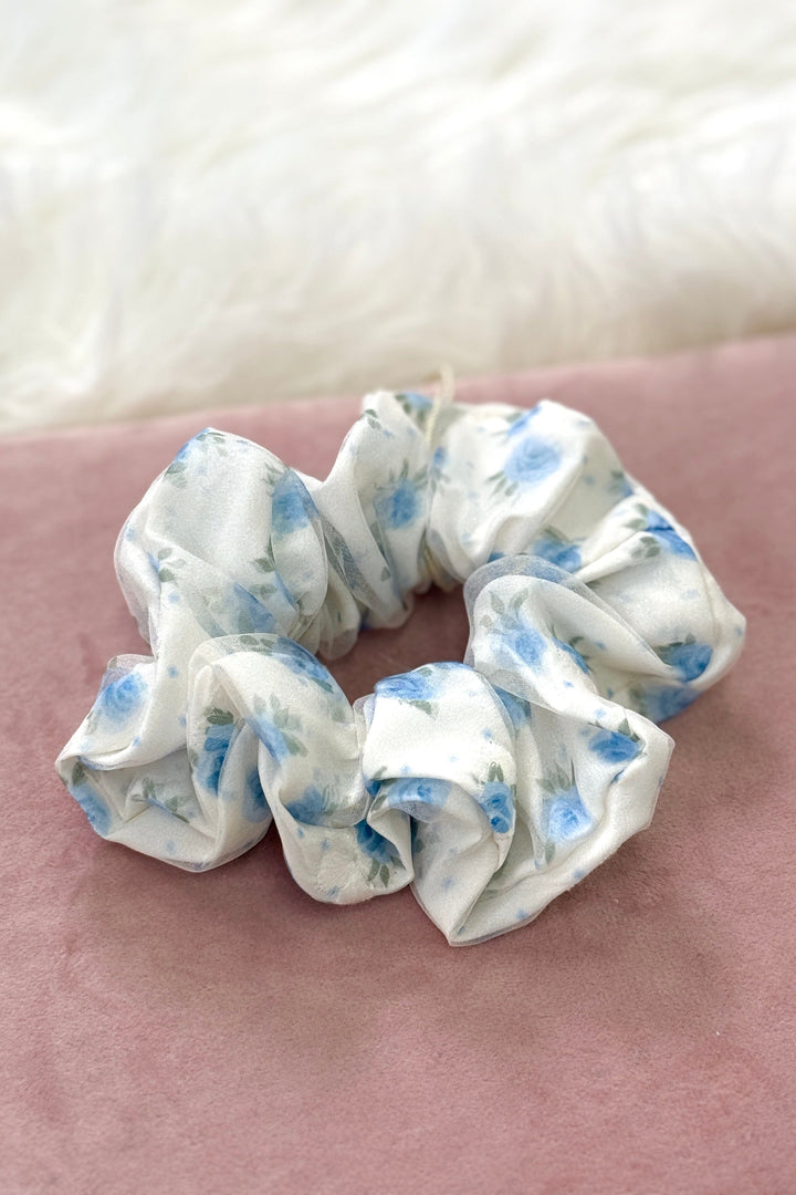 A-bee - Scarlett Hårelastik - Blue Hårelastikker