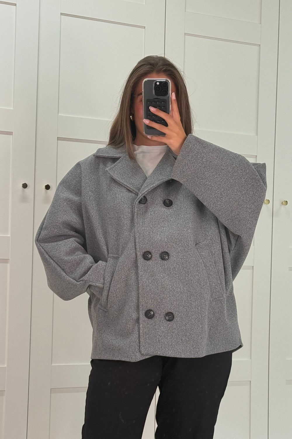 A-bee - Tahlia Jacket - Grey Jakker