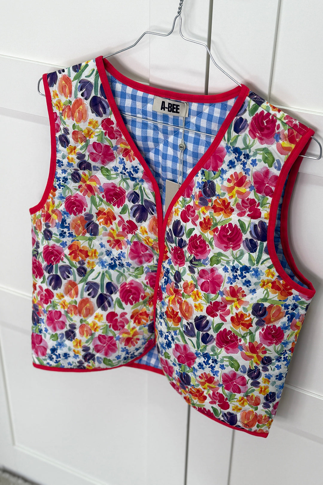 A-bee - Talia Vest - Fuchsia Veste