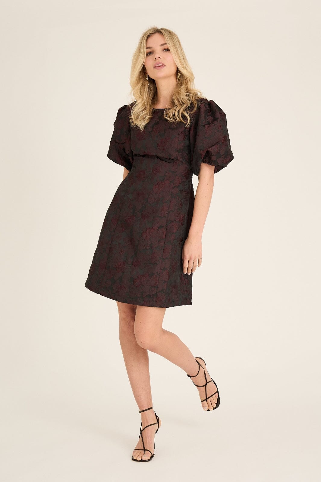 A-View - Aria New Dress AV6082 - 250 - Burgundy Kjoler