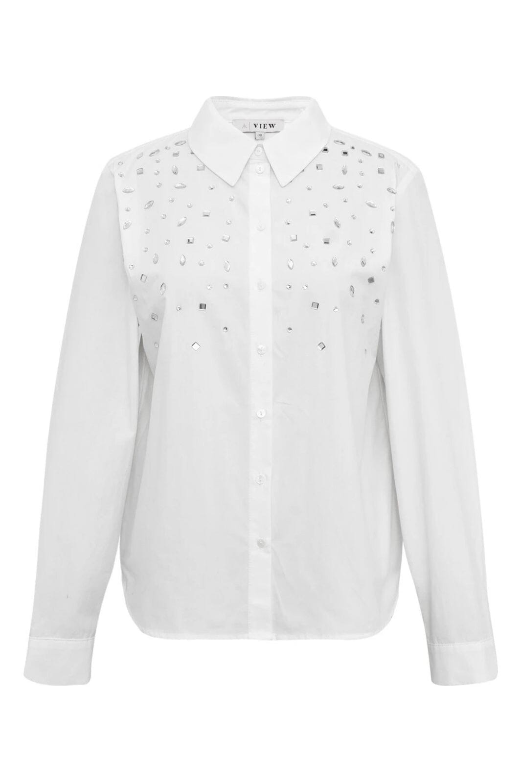 A-View - Diamond Shirt AV7016 - 000 - White
