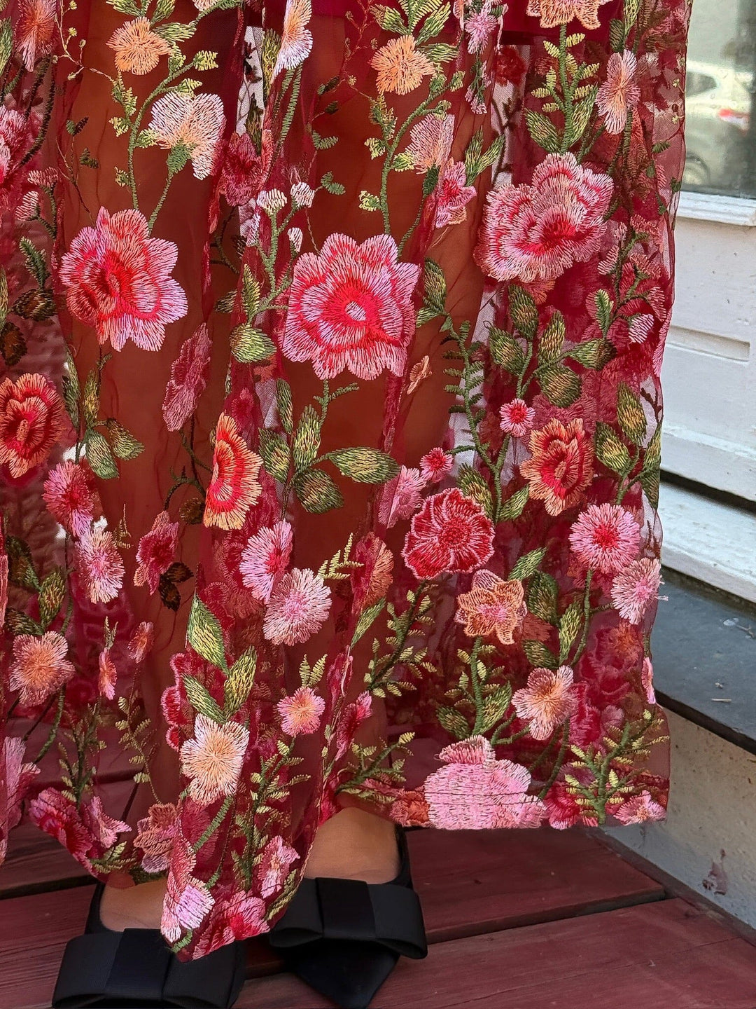 A-View - Fuschia Dress AV4614 - 373 - Bordeaux/Rose Kjoler