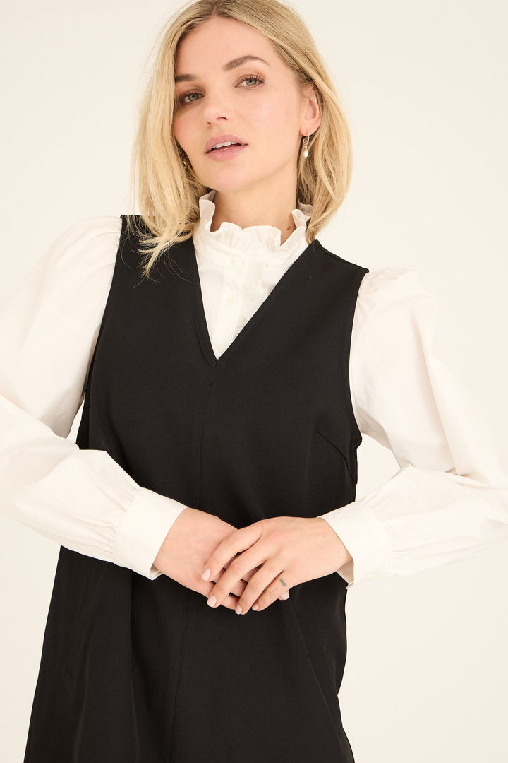 A-View - Juliette Spencer Dress AV7025 - 999 - Black Kjoler