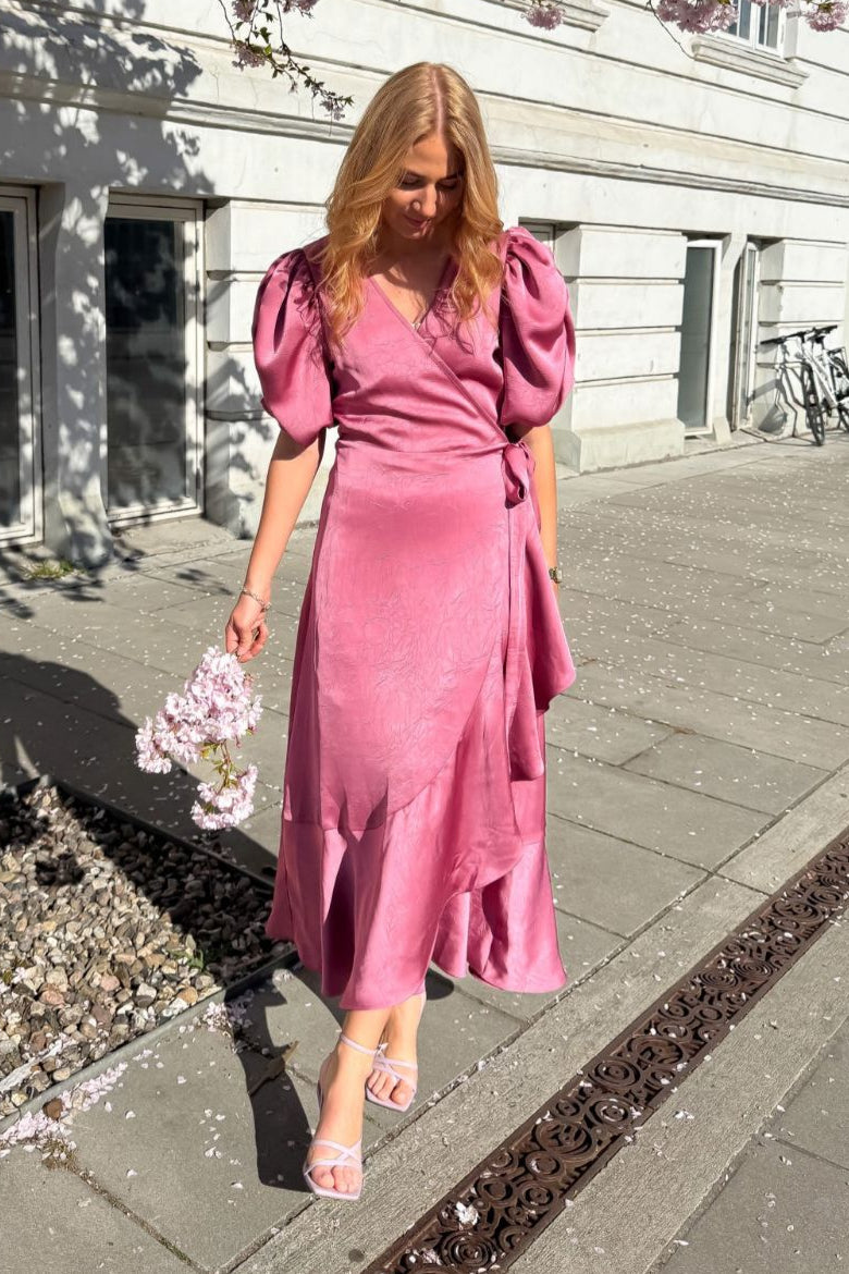 A-View - Sinda Dress AV4922 - 021 - Old Rose Kjoler