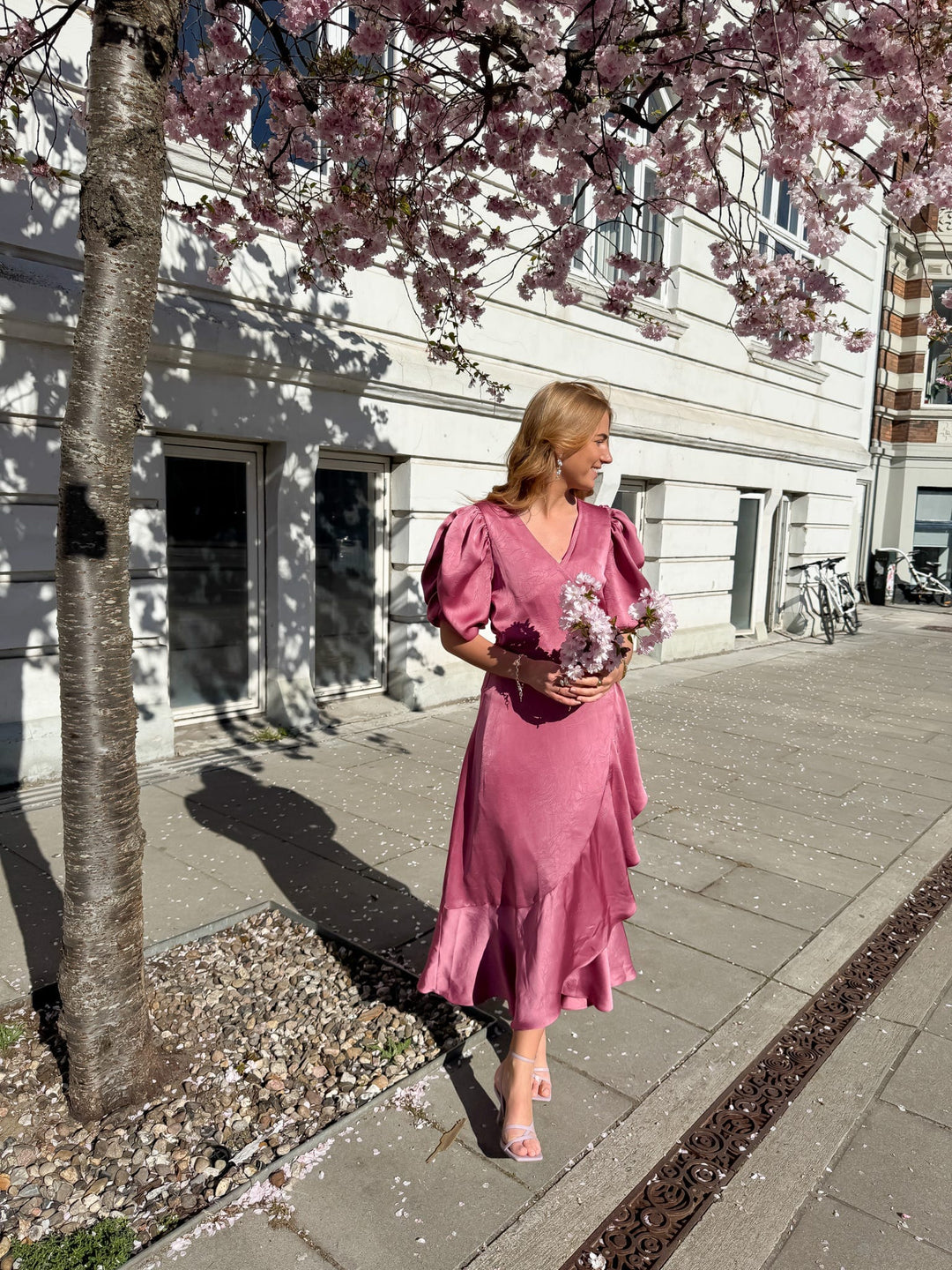 A-View - Sinda Dress AV4922 - 021 - Old Rose Kjoler