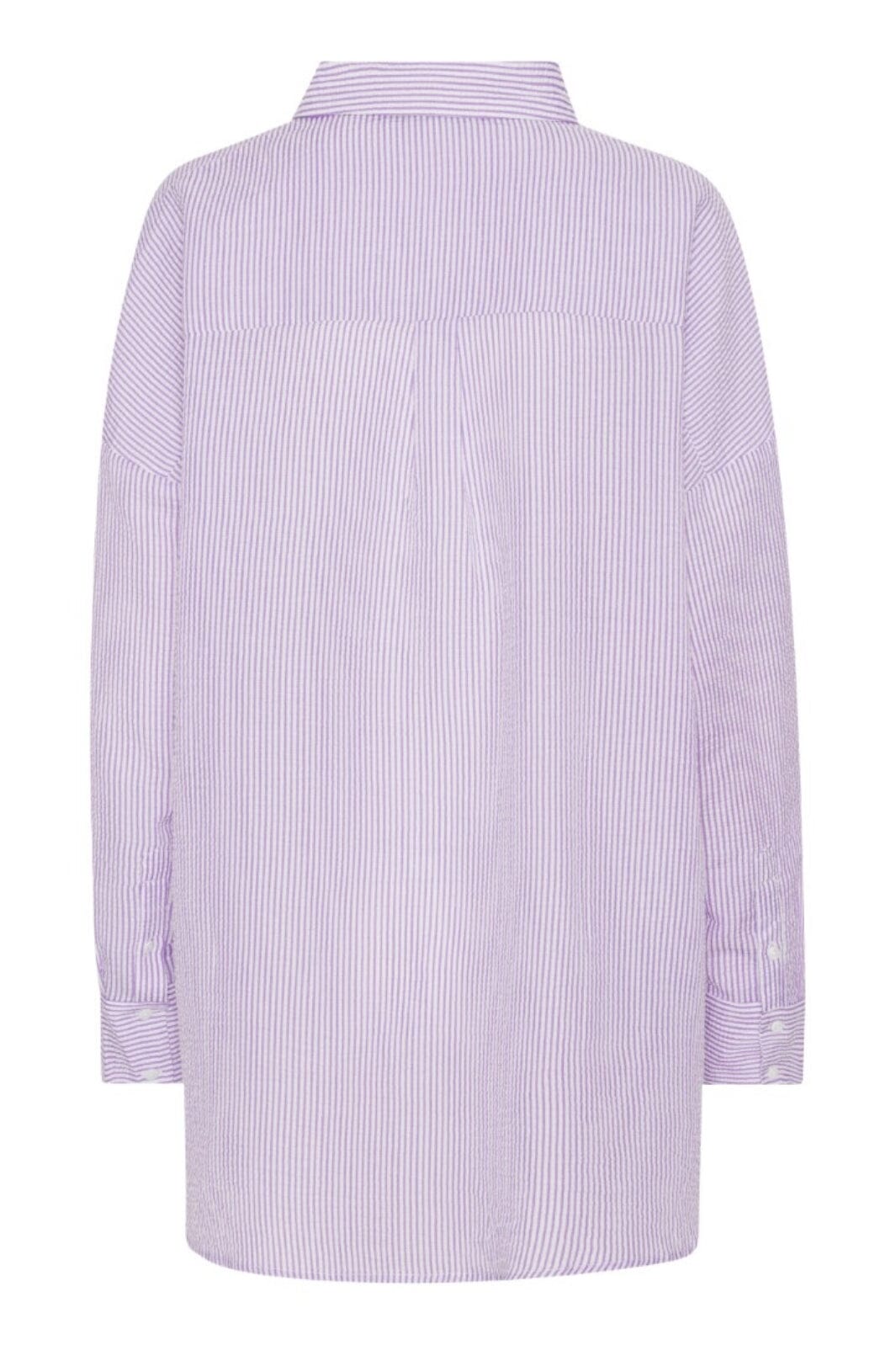 A-View - Sonja Shirt - 116 Purple/White Skjorter