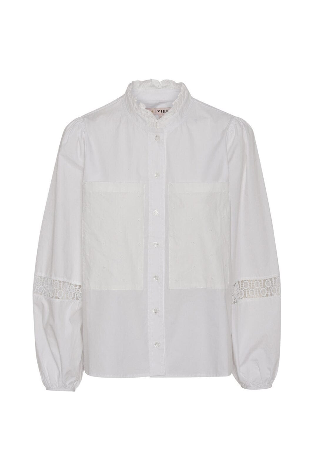 A-VIEW - Tiffany Shirt - 000 White Skjorter