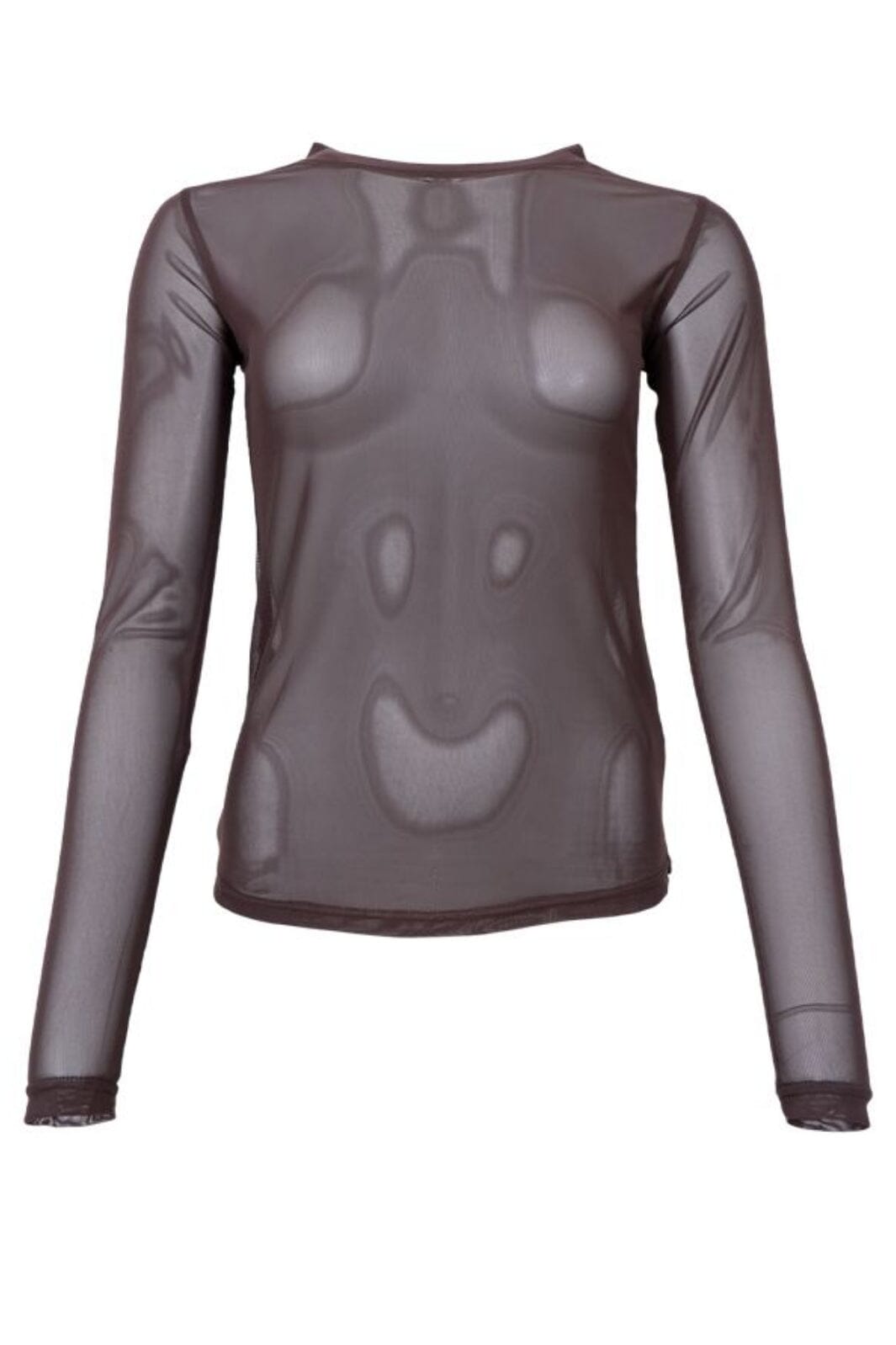 Black Colour - Bcannie Mesh Blouse 3846 - Shirts - Coffee Bluser