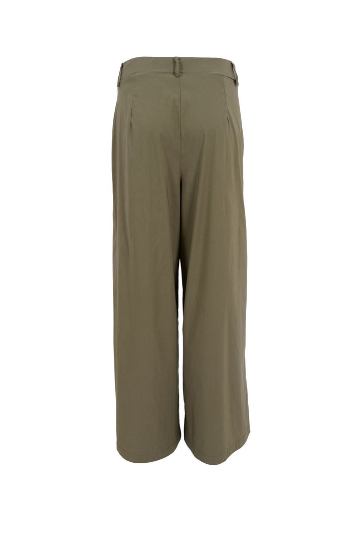 Black Colour - Bcdavina Wideleg Pant 40865 - Army