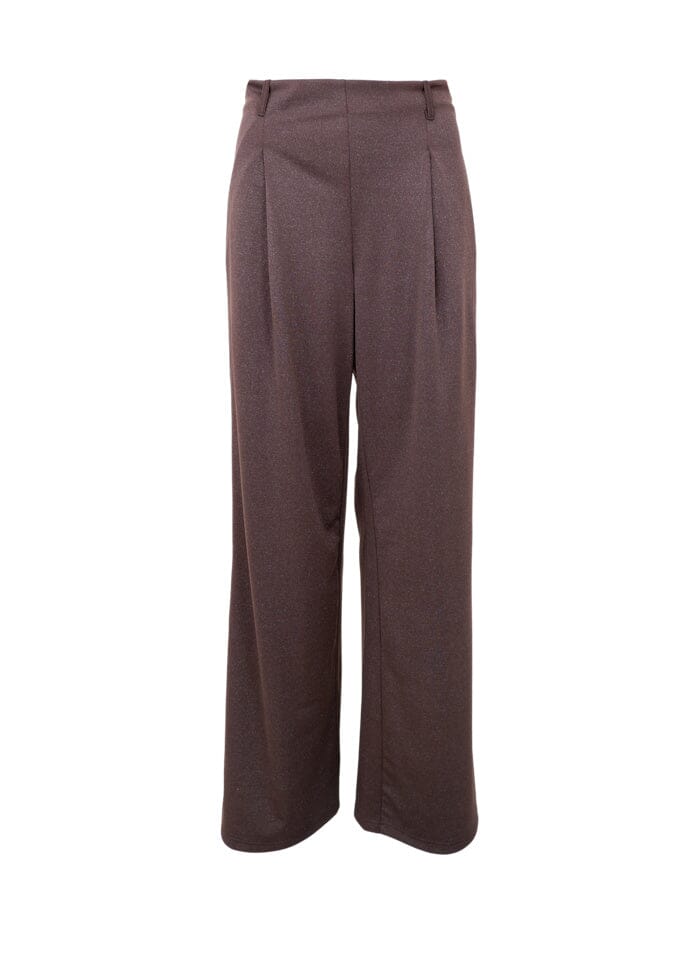 Black Colour - Bctoni Pleated Pant 41020 - Coffee Bukser