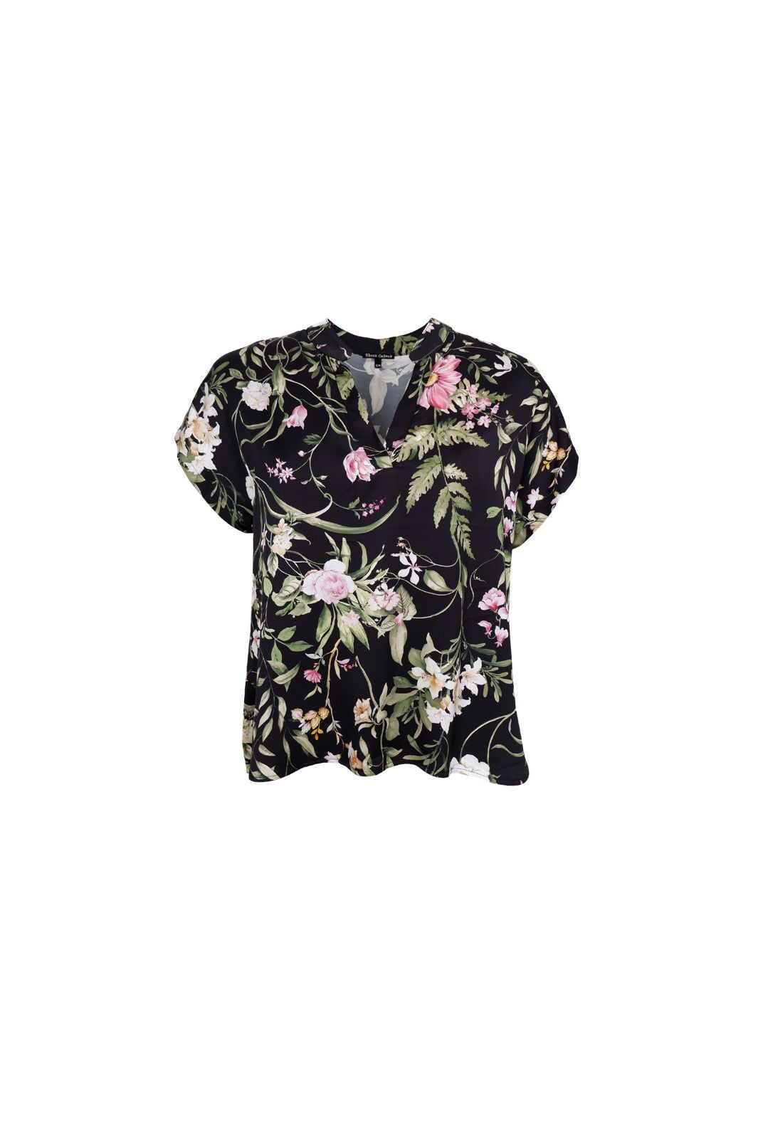 Black Colour - Bczennia Blouse 40916 - Black Flower