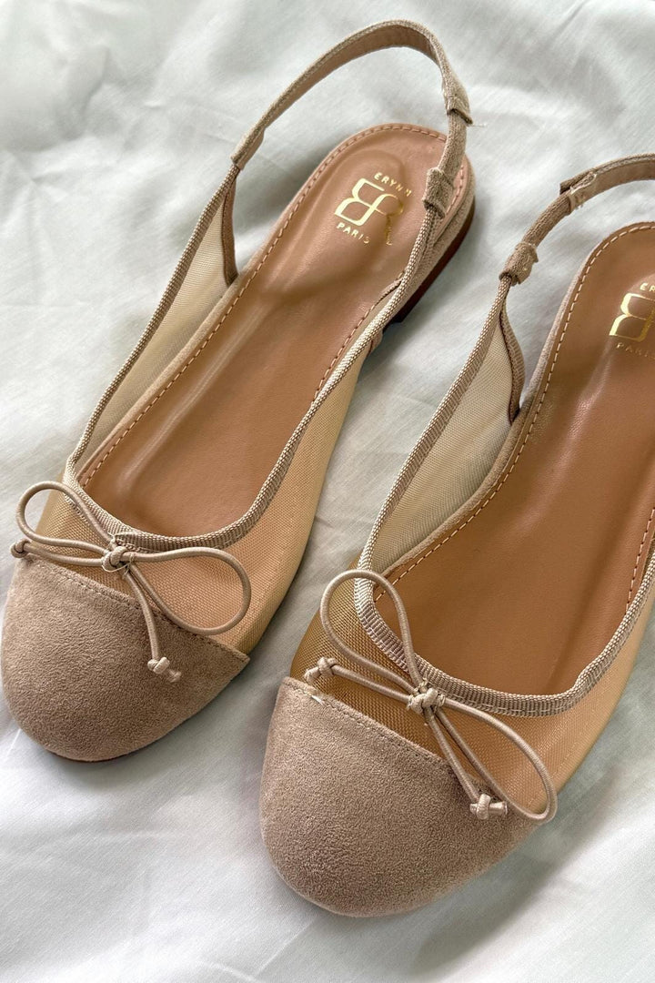 Bloom - Eleanor Ballerinaer - Taupe Ballerinaer