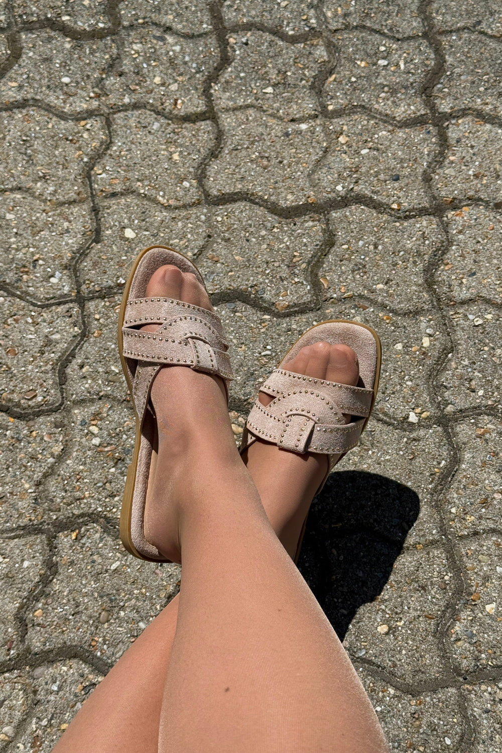 Bloom - Grace Sandaler - Taupe Sandaler