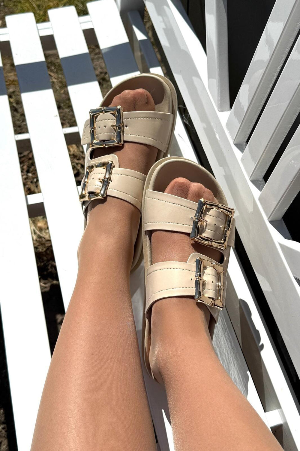 Bloom - Marlie Sandaler - Beige Sandaler