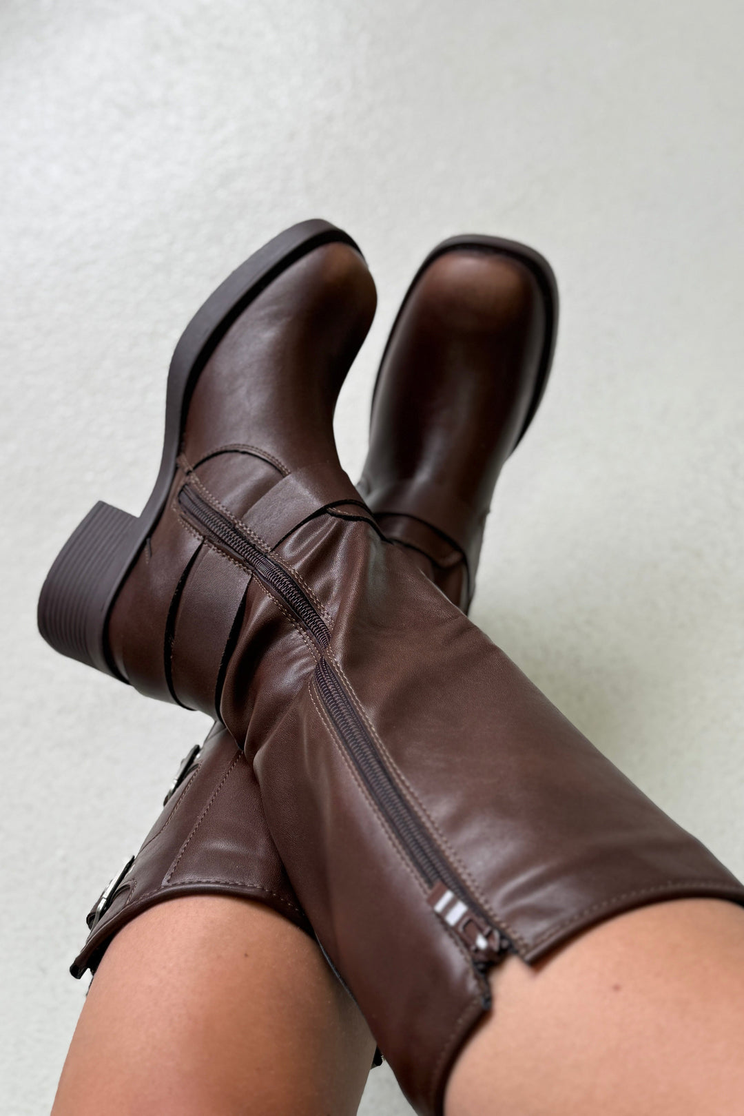 Bloom - Natascha Boots - Dark Brown Støvler