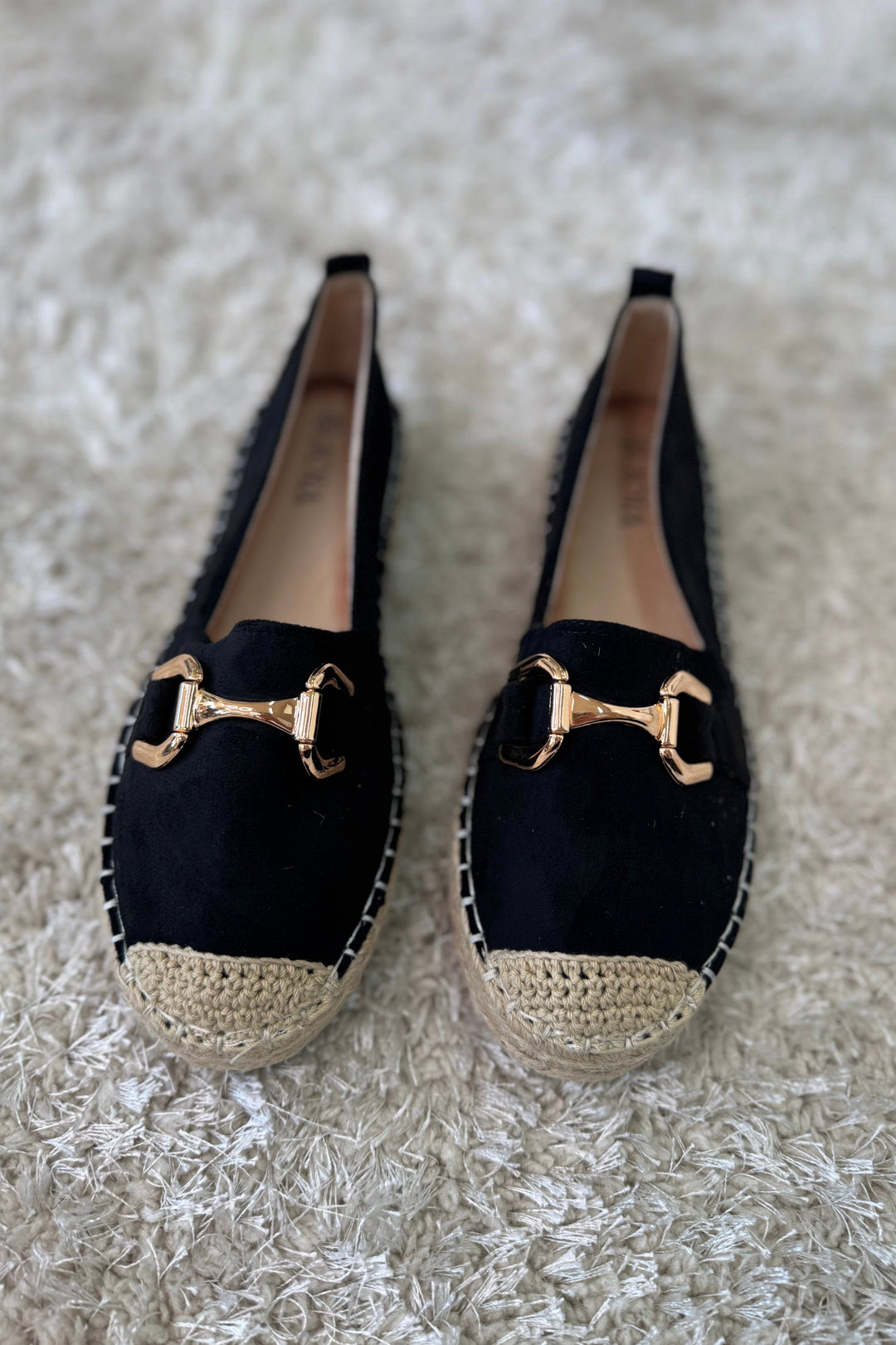 Bloom - Sakura Espadrilles - Black Sandaler