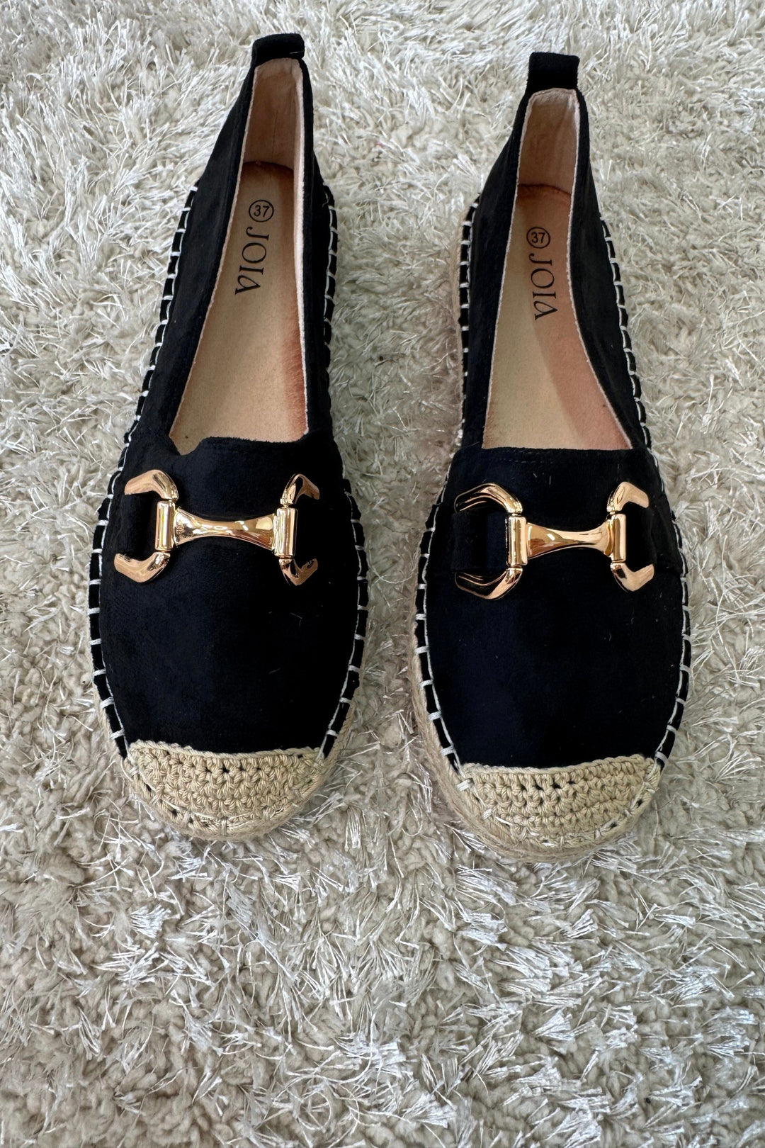 Bloom - Sakura Espadrilles - Black Sandaler