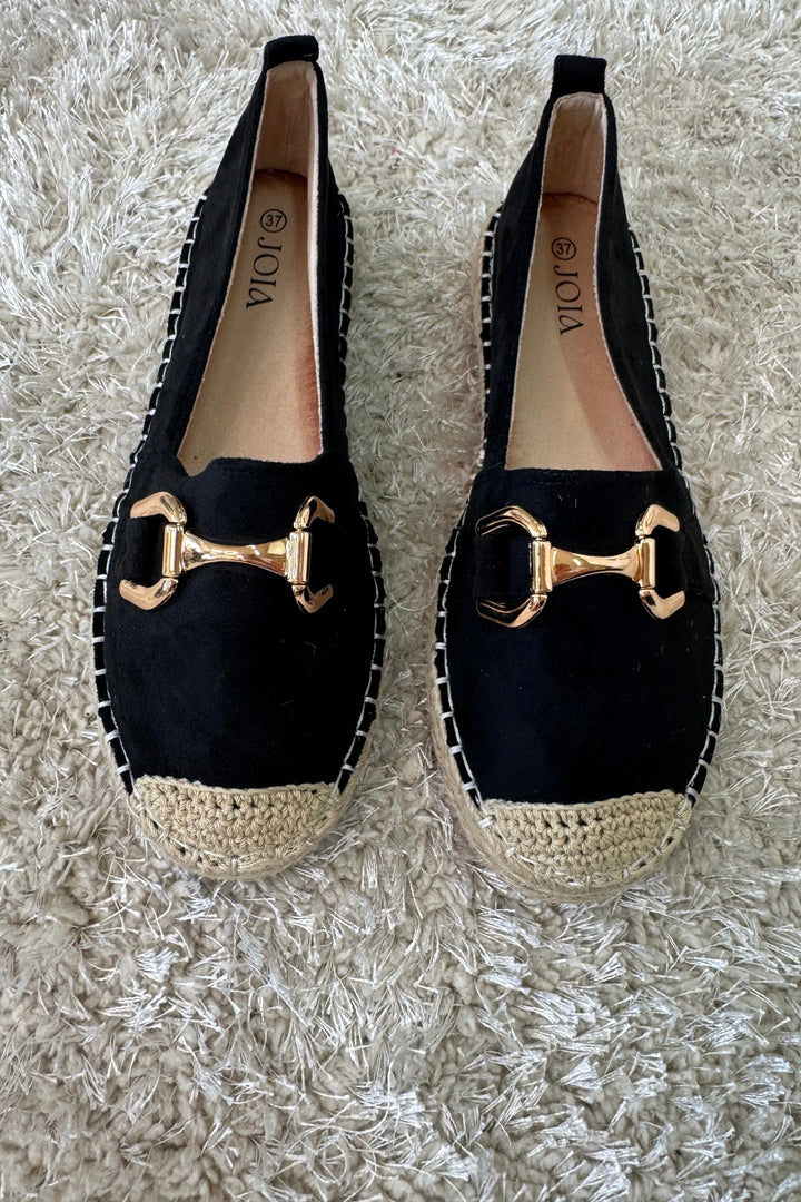 Bloom - Sakura Espadrilles - Black Sandaler