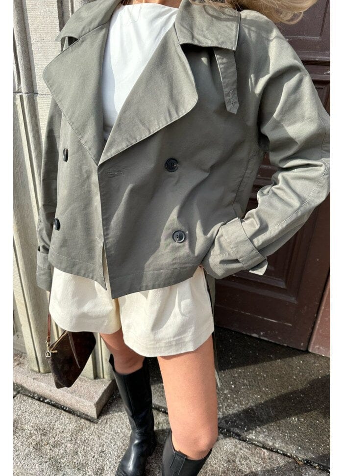 BYIC - Almaic Trenchcoat - green Green Jakker