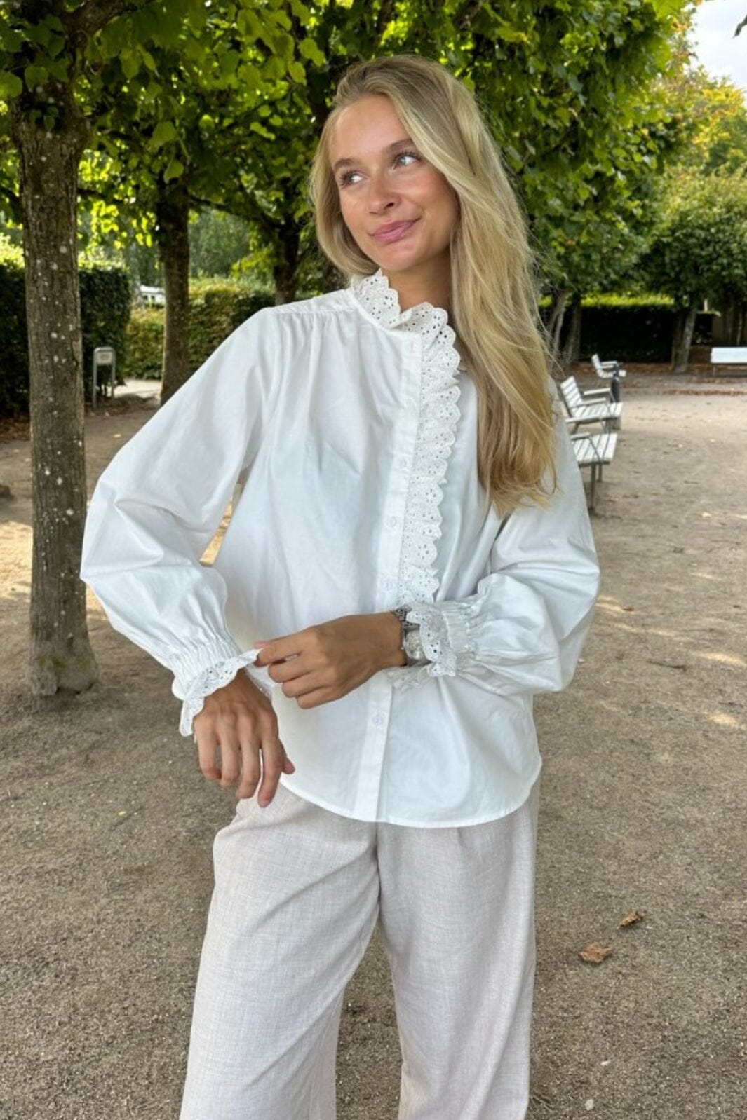 BYIC - Caroline Shirt - White Skjorter