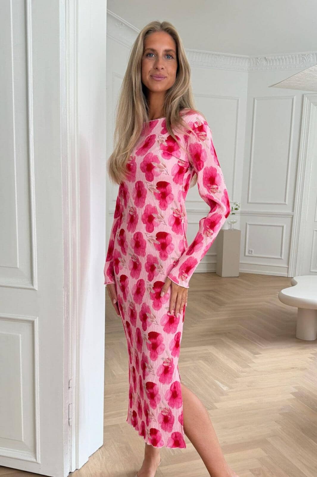 BYIC - Odaic Dress A1015 - Pink Rose Blush Kjoler