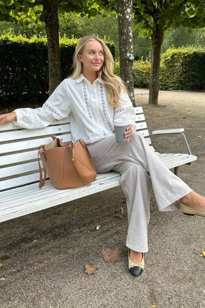 BYIC - Vilda Shirt - White Skjorter