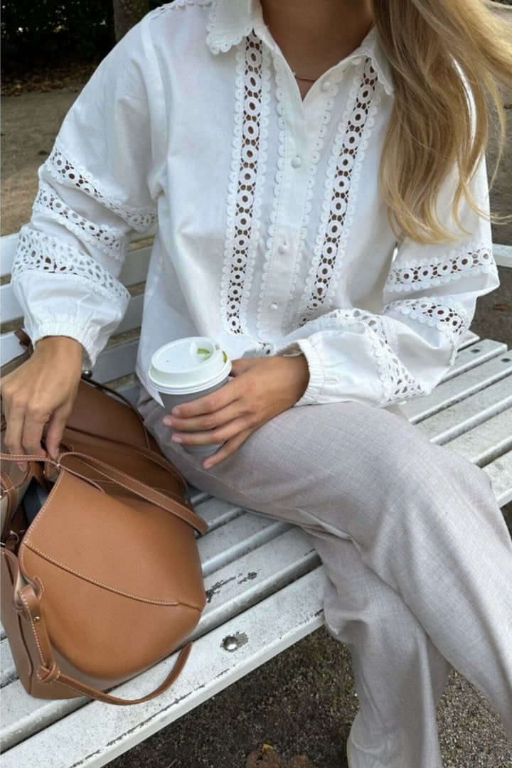 BYIC - Vilda Shirt - White Skjorter