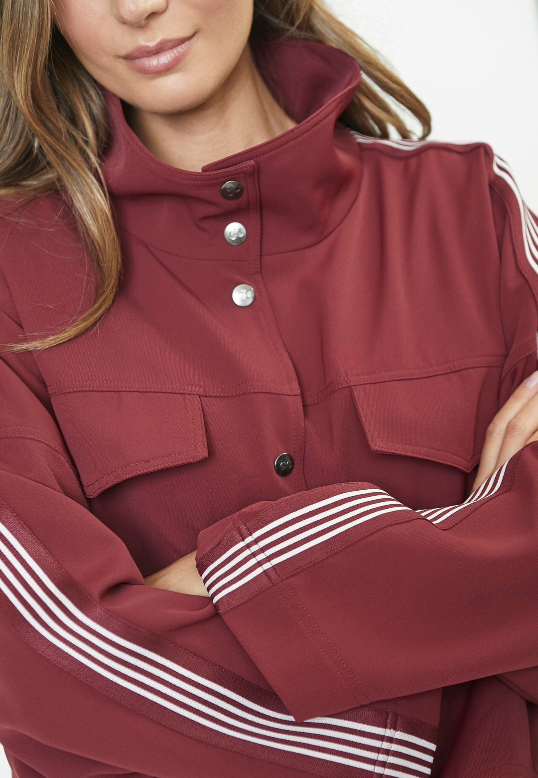 Co´Couture - Amiracc Box Jacket 30342 - 186 - Burgundy Jakker