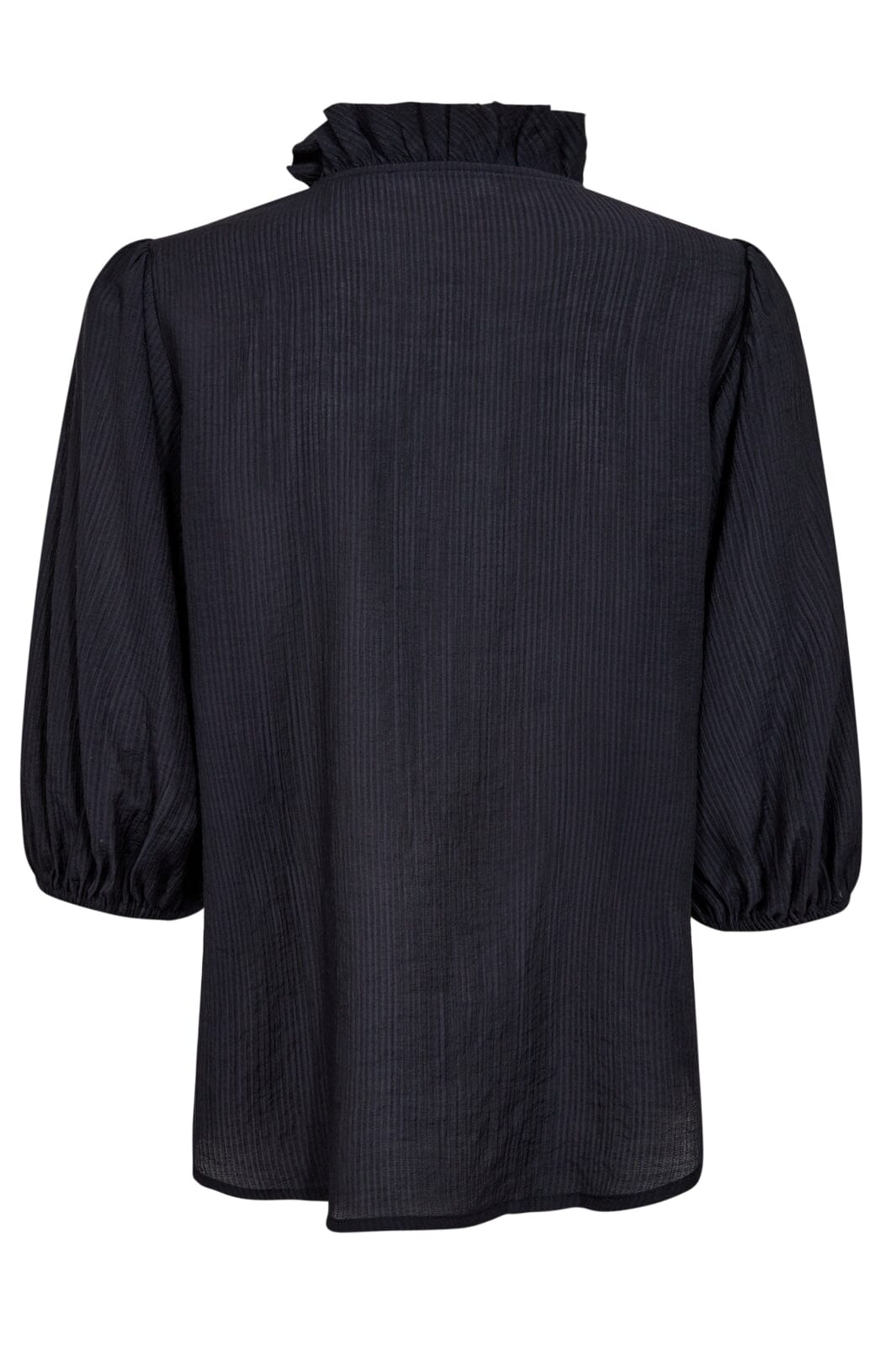Co´Couture - Anikacc Frill Ss Shirt 35905 - 120 - Navy