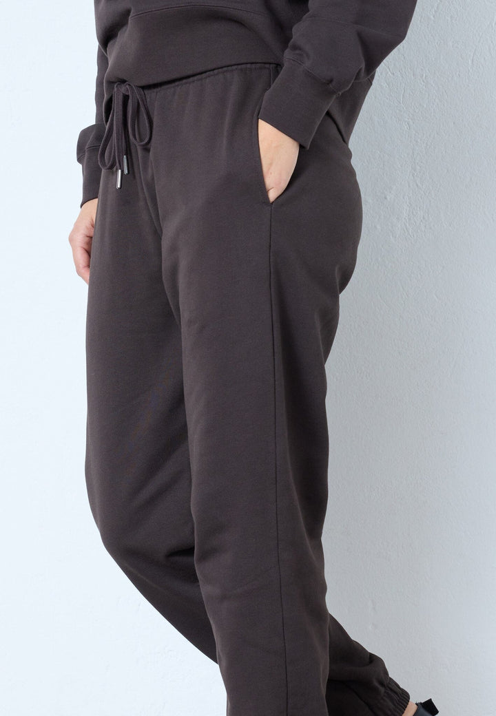 Co´Couture - Eriscc Sweatpant 41092 - 145 - Dark Brown Bukser