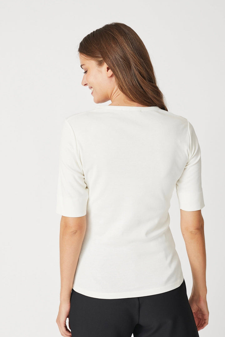 Co´couture - Grannycc Logo Tee 33101 - 11 Off White T-shirts