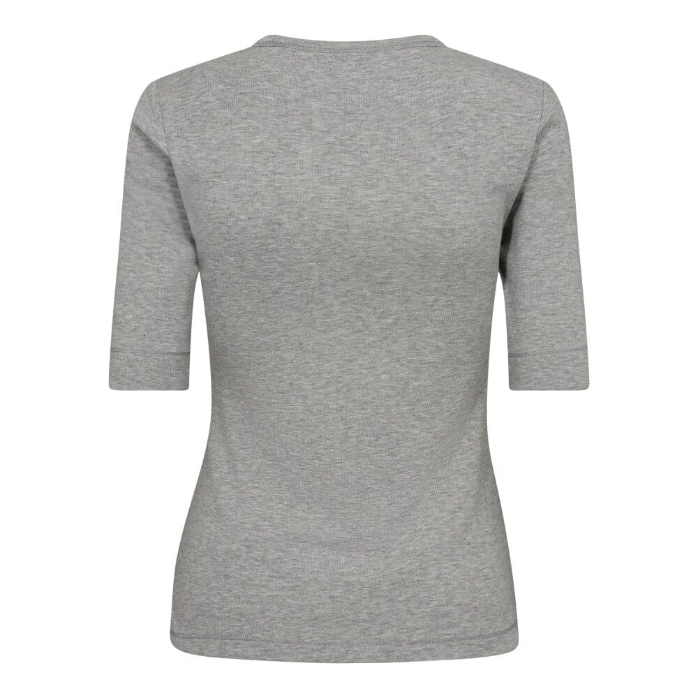 Co´couture - Grannycc Ss Tee 33016 - 57 Grey Melange T-shirts