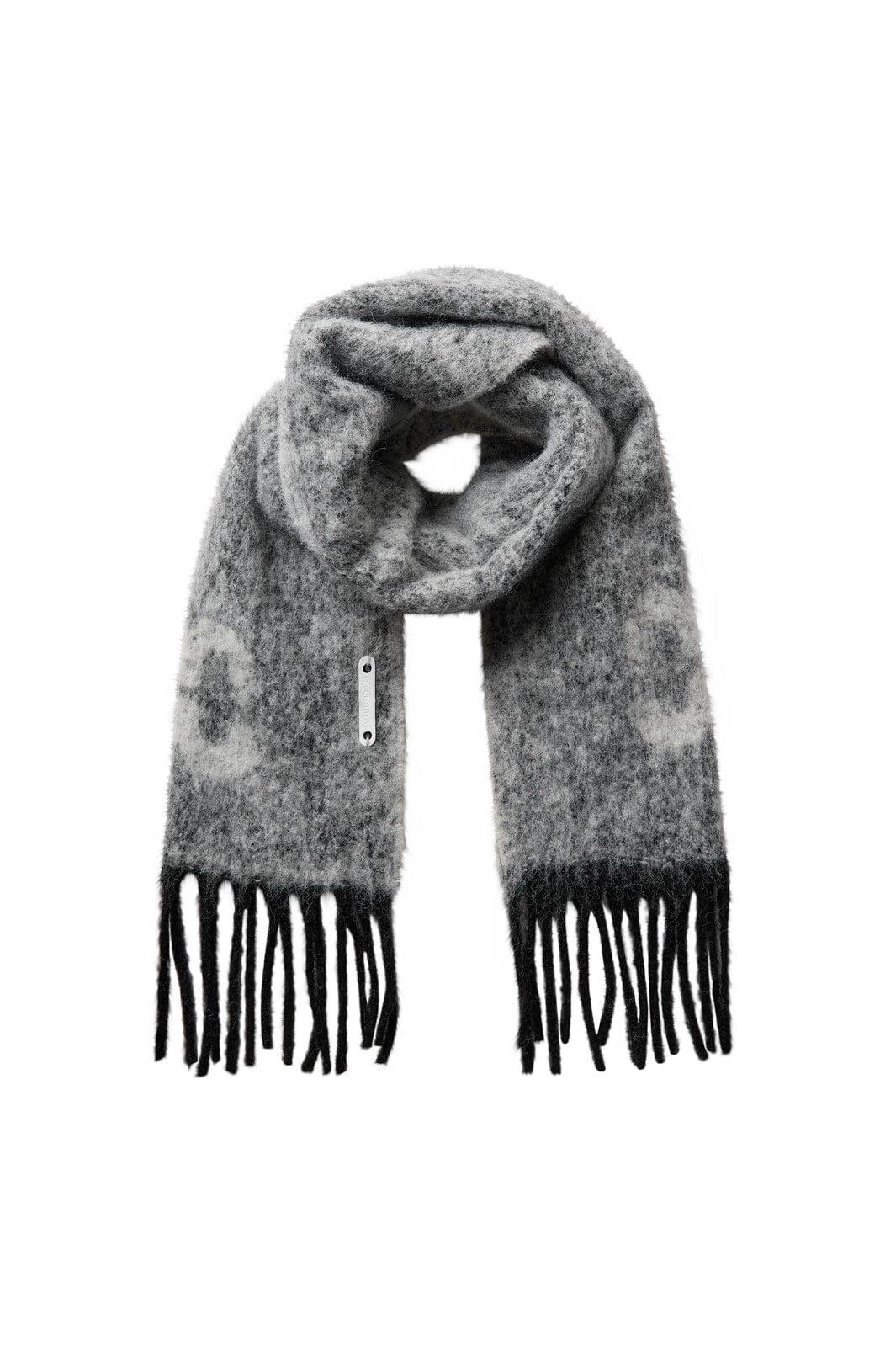 Co´Couture - Harpercc Scarf Knit 39053 - 139 - Mid Grey