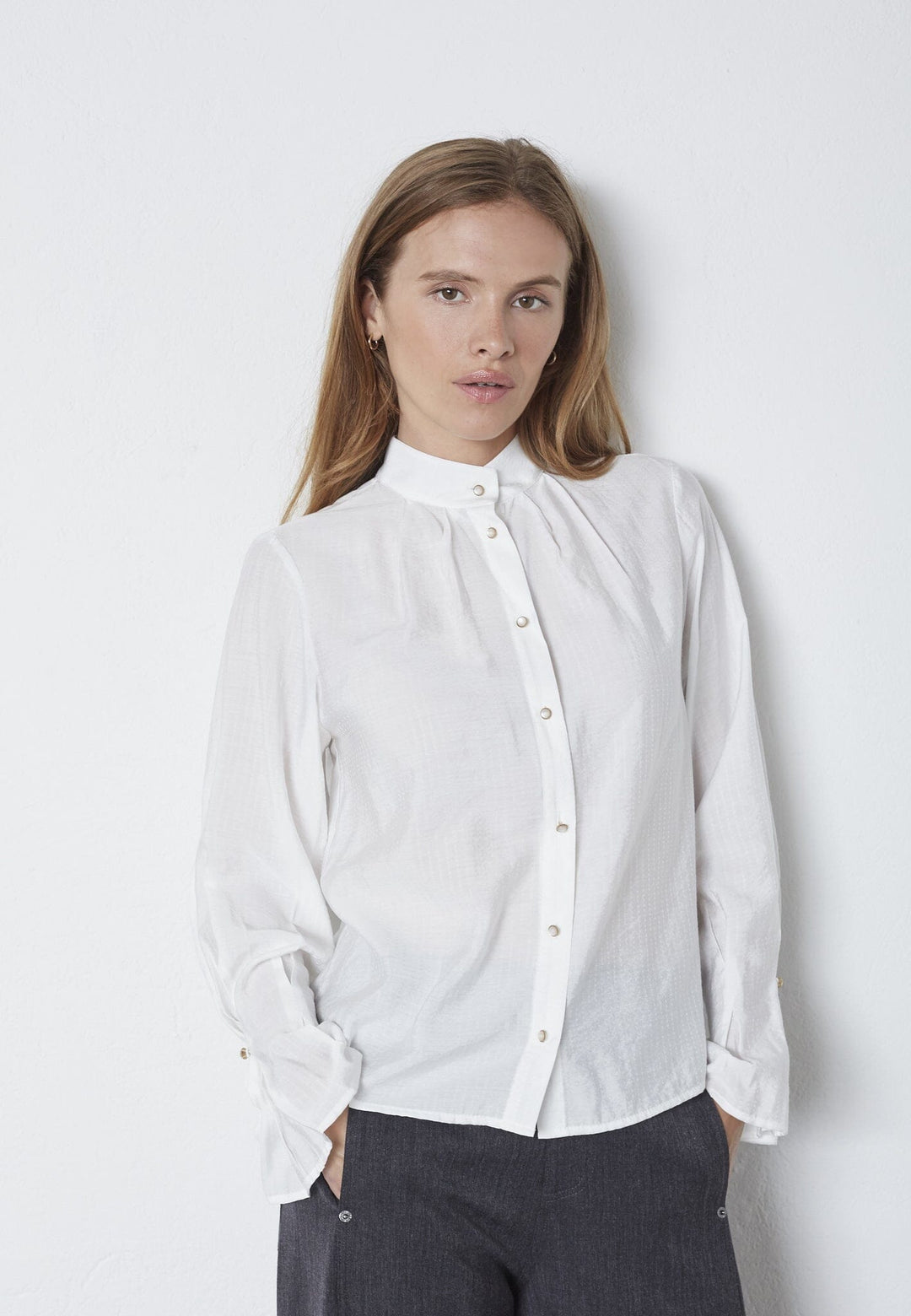 Co´Couture - Niamcc Shirt 35912 - 4000 - White Skjorter